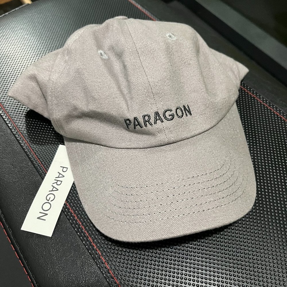 Paragon Fitwear Gray Athletic Strapback Dad Hat Baseball Cap One Size